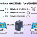 Windows SSH 远程控制 - frp 内网穿透教程